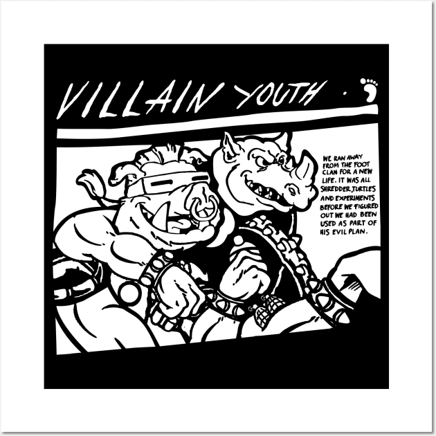 Villain Youth Wall Art by Daletheskater